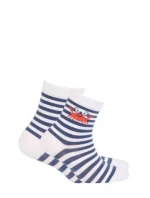 Skarpety  chłopięce wzorowane model 16127234 - Wola