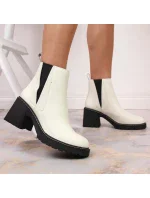 Zateplené boty Artiker W HBH42 s podpatkem na jehlovém podpatku