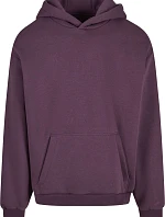 New Morning Studios NM 011 Těžká unisex mikina s kapucí 57.0011 plum purple
