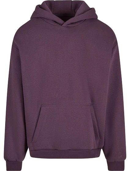 New Morning Studios NM 011 Těžká unisex mikina s kapucí 57.0011 plum purple