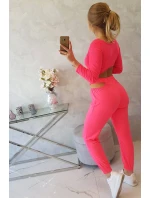 Sada s halenkou top růžová neonová Sada s halenkou top růžová neonová