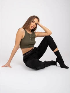 Spodnie DHJ SP model 20961798 czarny - FPrice