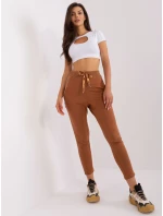 EM DR HW 20 389 teplákové kalhoty.36 světle hnědá EM DR HW 20 389 teplákové kalhoty.36 světle hnědá