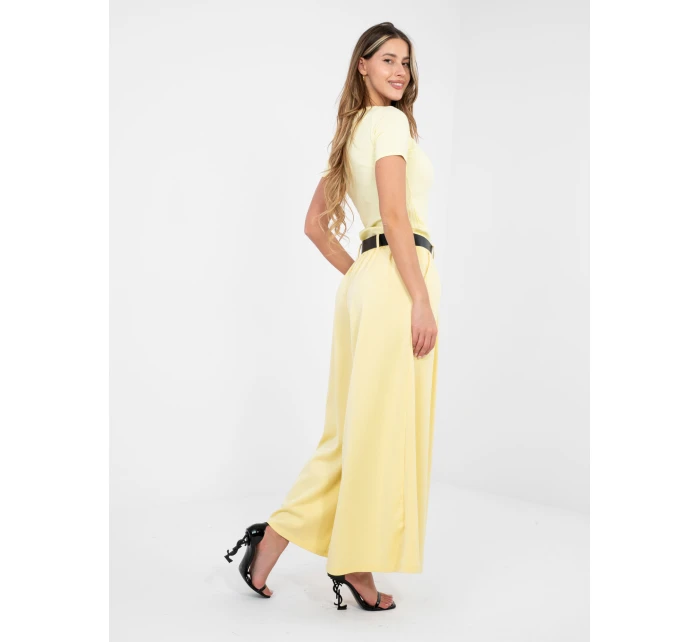 Kalhoty IT SP 17872.29 světle žluté
