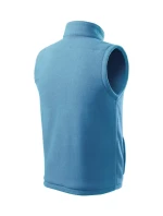 Next fleece vesta unisex azurově modrá Next fleece vesta unisex azurově modrá