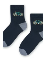 Chlapecké vzorované ponožky 014 GRANATUE 29-31