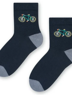 Chlapecké vzorované ponožky 014 GRANATUE 29-31