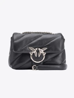 LOVE MINI CL kožená kabelka  černá ( model 21925763 - Pinko