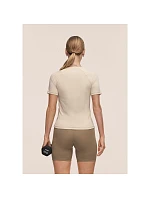 Dámské tričko CASALL Essential Tee, barva: béžová Dámské tričko CASALL Essential Tee, barva: béžová