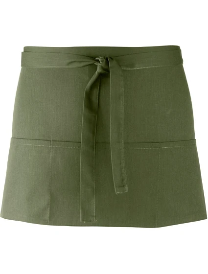 Premier PR 155 Krátká zástěra do pasu s kapsou "Colours" 39.0155 olive Premier PR 155 Krátká zástěra do pasu s kapsou "Colours" 39.0155 olive