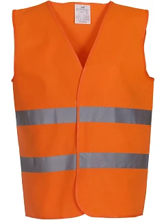 Yoko HVW 102 Hi-Vis bezpečnostní vesta 79.W102 hi vis orange