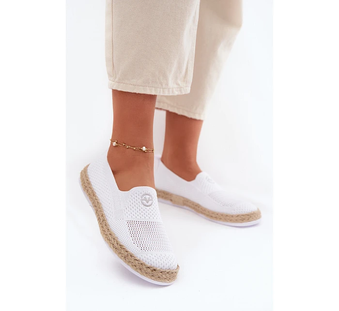 Dámské espadrilky model 22067174 Bílé - VINCEZA
