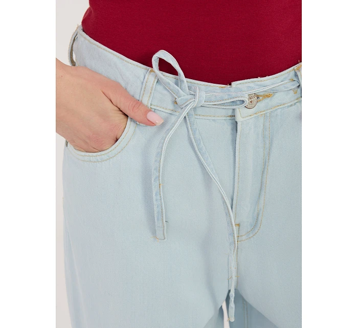 Spodnie model 22041086 jasny niebieski - FPrice Spodnie model 22041086 jasny niebieski - FPrice