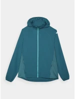 Pánská běžecká bunda Ultralight 4F - mořská zelená Pánská běžecká bunda Ultralight 4F - mořská zelená