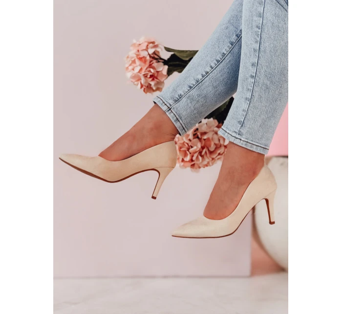 Dámské béžové lodičky  model 21984466 - Dstreet