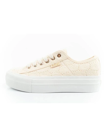 buty sportowe damskie beżowe platforma dámské model 21360871 - Lee Cooper buty sportowe damskie beżowe platforma dámské model 21360871 - Lee Cooper