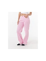 Kalhoty RIP CURL AGGIE RELAXED JEANS, růžové