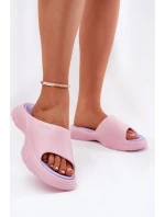 Dámské Pěnové Sandály Big Star model 21694544 Růžové - Big Star Shoes Dámské Pěnové Sandály Big Star model 21694544 Růžové - Big Star Shoes