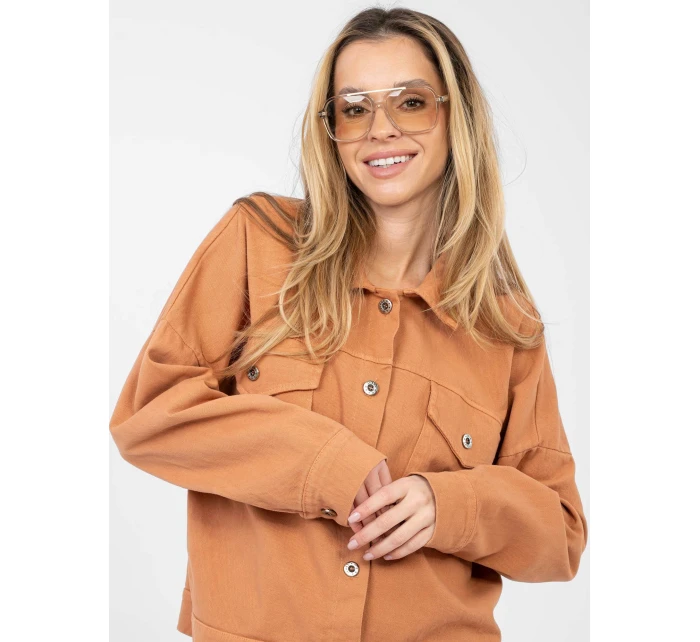 IT KR bunda FL9568.29P tmavě oranžová