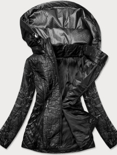 Černá prošívaná dámská bunda model 16151110 - S'WEST