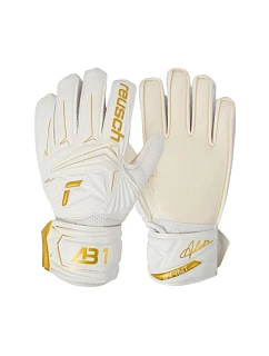 Attrakt Solid Junior brankářské rukavice bílé model 22143661 - Reusch