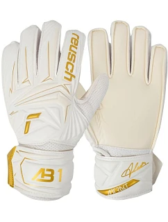 Reusch Attrakt AB1 Solid Junior brankářské rukavice bílé 5672003 1130