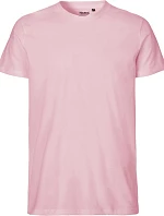 Neutral O 61001 Pánské tričko z bio bavlny 77.6101 light pink