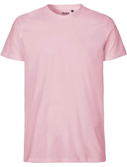 Neutral O 61001 Pánské tričko z bio bavlny 77.6101 light pink Neutral O 61001 Pánské tričko z bio bavlny 77.6101 light pink