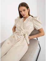 Šaty DHJ SK A6311.39 světle béžová Šaty DHJ SK A6311.39 světle béžová