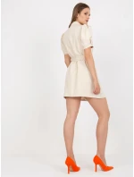 Šaty DHJ SK A6311.39 světle béžová Šaty DHJ SK A6311.39 světle béžová