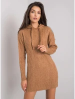 Dámské šaty s kapucí 7099 - RUE PARIS