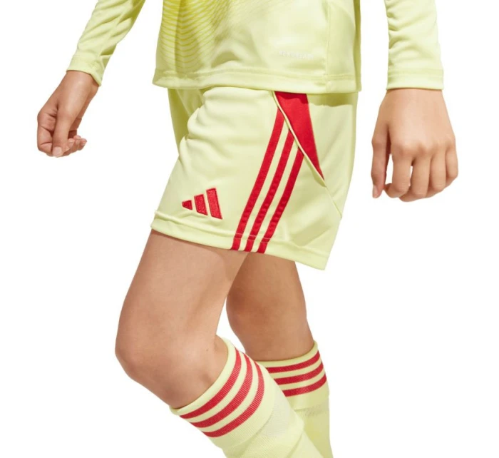 Dětské šortky adidas Tiro 24 žluto-červené JC6206