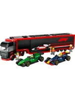 LEGO CITY 60445 F1 Truck s vozy RB20 a AMR24 F1