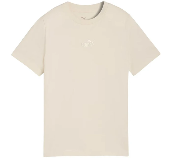 Dětské tričko Puma ESS Small No.1 Logo Centered Tee beige 692975 87 Dětské tričko Puma ESS Small No.1 Logo Centered Tee beige 692975 87