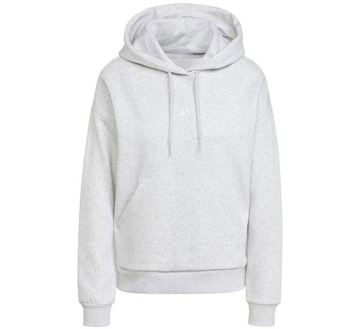 Dámská mikina adidas Essentials Small Logo Feel Cozy světle šedá JN1853 Dámská mikina adidas Essentials Small Logo Feel Cozy světle šedá JN1853
