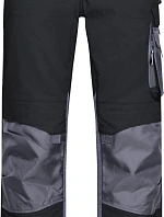 Daiber JN 832 (62-68) Pracovní kalhoty - Strong 02.832X black/carbon