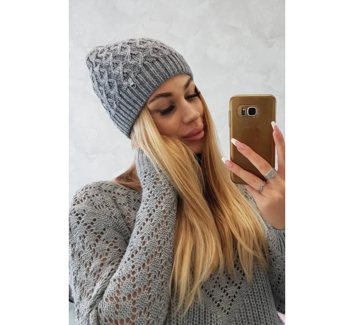 Fleecová čepice Roma K224 tmavě šedá Fleecová čepice Roma K224 tmavě šedá