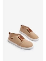 Pánské tenisky Big Star NN176001 Memory Foam System Beige Pánské tenisky Big Star NN176001 Memory Foam System Beige