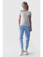 Dámské Hladké Tričko S model 21668549 Šedé - 4F