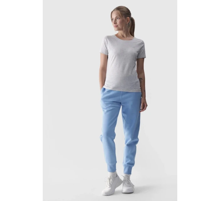 Dámské Hladké Tričko S model 21668549 Šedé - 4F