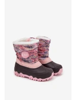 Dětské zimní boty pro dívky na zip model 21728536 růžové - Lee Cooper
