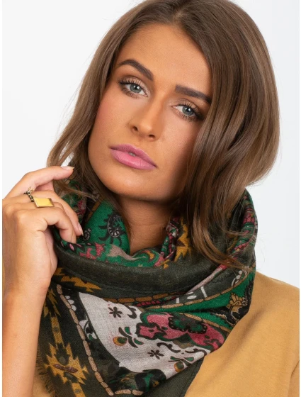 Dámský šátek AT CH model 19048714 khaki - FPrice