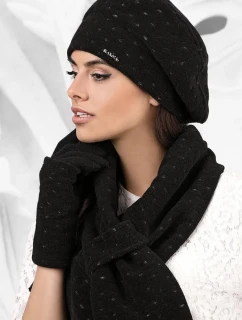 Dámská šála 01 černá - Kamea