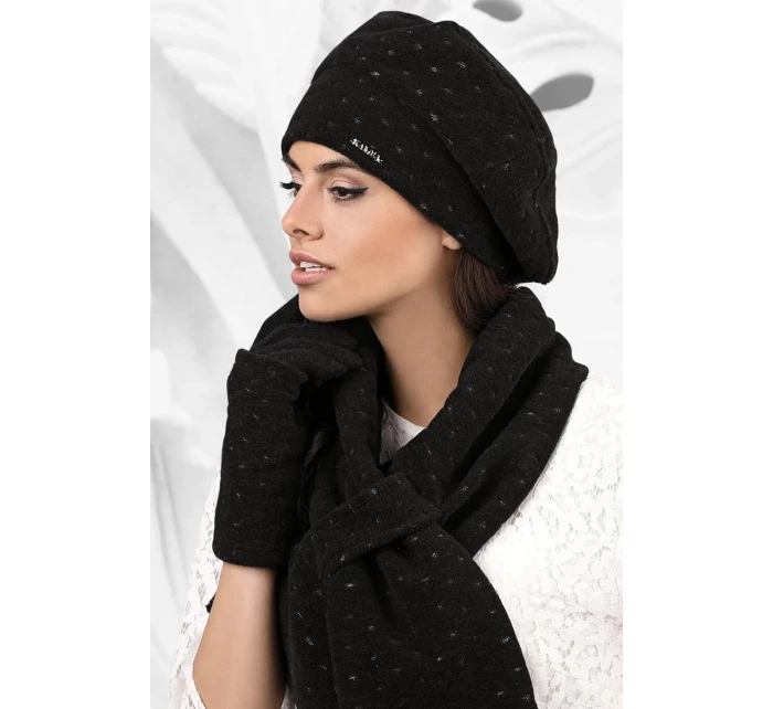 Dámská šála 01 černá - Kamea