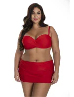 Dámské dvoudílné plavky 614 červené Barontex - Primo