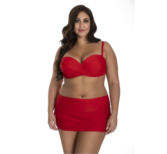 Dámské dvoudílné plavky 614 červené Barontex - Primo