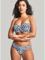 Vrchní díl plavek Serengeti Bandeau blue animal SW1653 - Panache