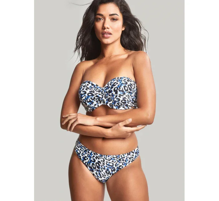 Vrchní díl plavek Serengeti Bandeau blue animal SW1653 - Panache