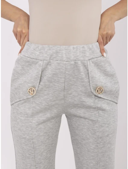 Spodnie DHJ SP model 21034962 szary - FPrice Spodnie DHJ SP model 21034962 szary - FPrice