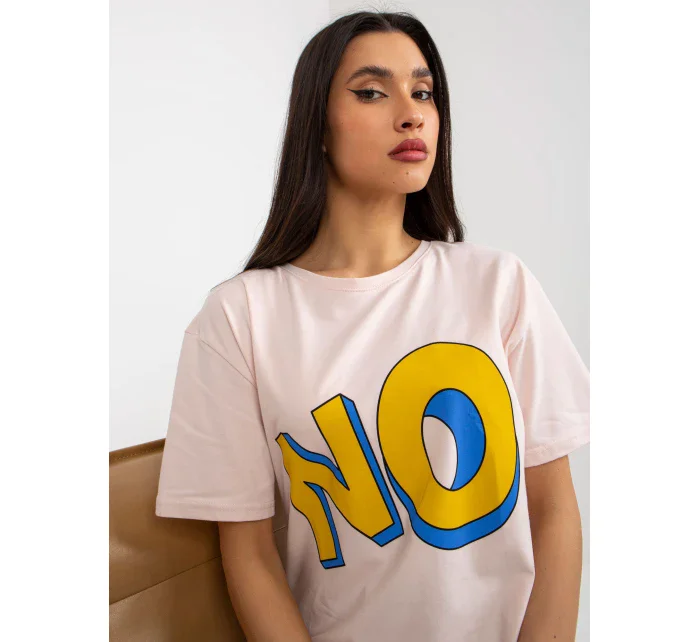 Tričko EM TS 527 2.60P světle růžové